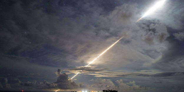 ABD balistik füzeyi ateşledi