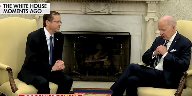 ABD Başkanı Biden öyle bir şey yaptı ki... İsrailli mevkidaşı Herzog neye uğradığını şaşırdı