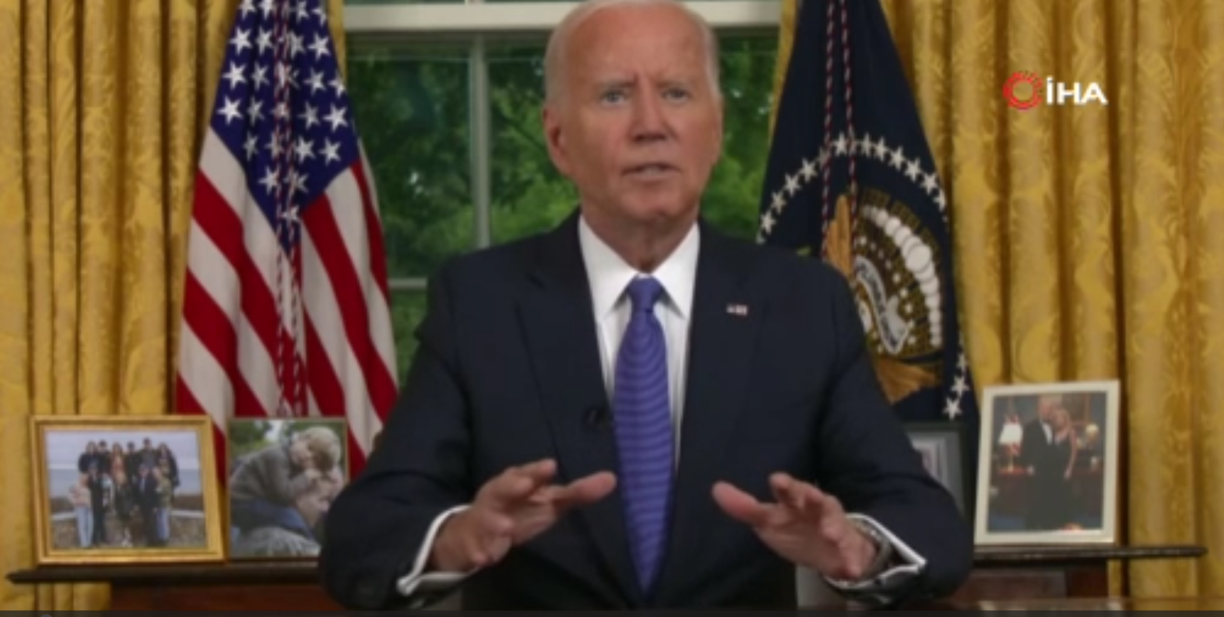 ABD Başkanı Biden, ulusa seslenerek yarıştan neden çekildiğini açıkladı