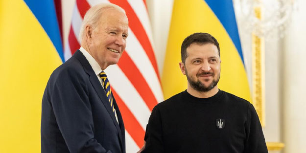 ABD Başkanı Biden'dan Ukrayna'ya desteğe devam mesajı