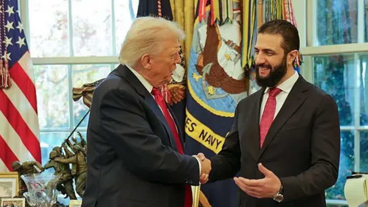 ABD Başkanı Trump, Suriye Cumhurbaşkanı Şara ile görüştü!