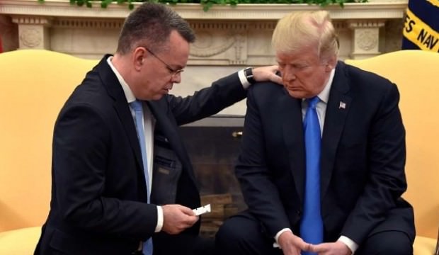 ABD Başkanı Donald Trump'tan sürpriz rahip Brunson açıklaması! Erdoğan...