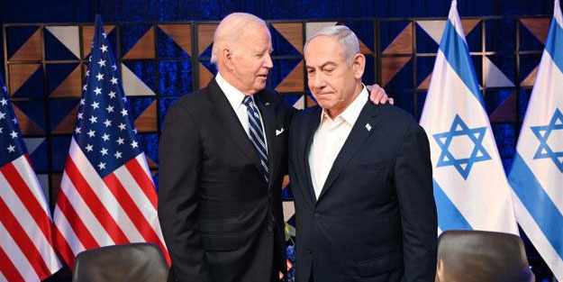 ABD Başkanı Joe Biden katil Netanyahu'ya sahip çıktı