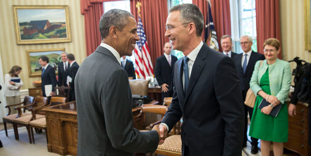 Obama, Stoltenberg ile görüştü