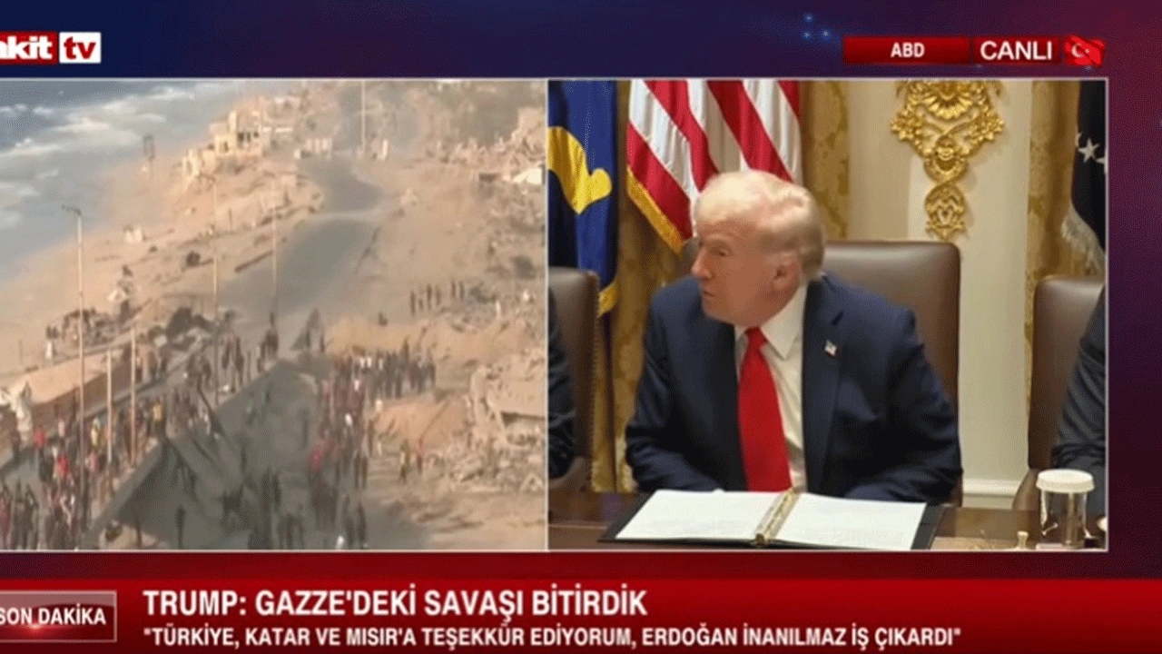 ABD Başkanı Trump: Barış için büyük bir anlaşma oldu