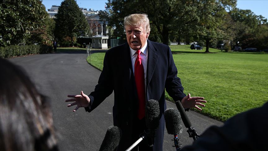 ABD Başkanı Trump NATO zirvesine giderken Demokratlara yüklendi