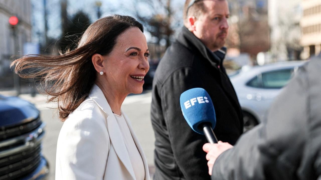 ABD Başkanı Trump, Venezuelalı muhalif lider Machado ile Beyaz Saray'da bir araya geldi