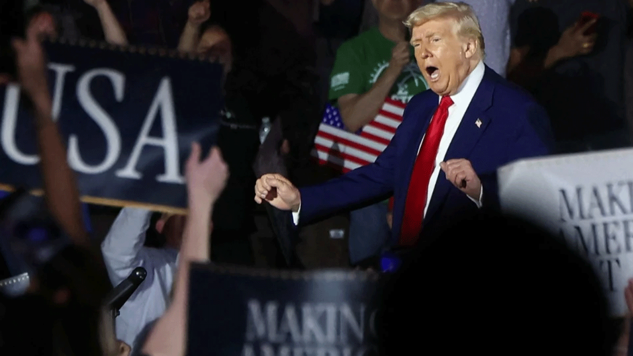 Trump 'Zafer'ini ilan etti