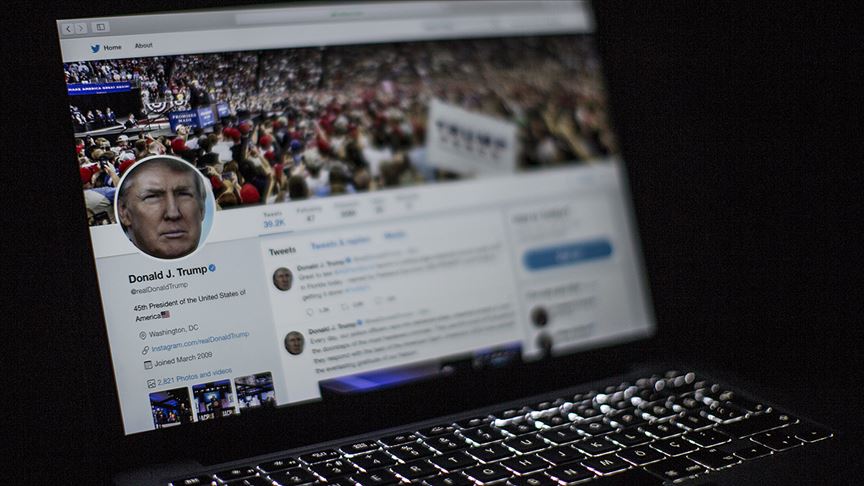ABD Başkanı Trump'ın Twitter kullanımı mercek altına alındı