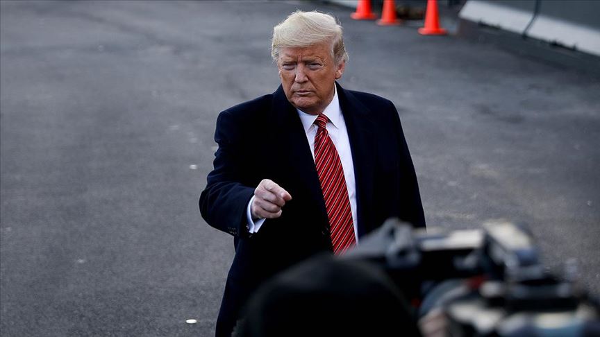 ABD Başkanı Trump'tan şiddet eylemlerine karışan protestoculara 'en az 10 yıl hapis' tehdidi