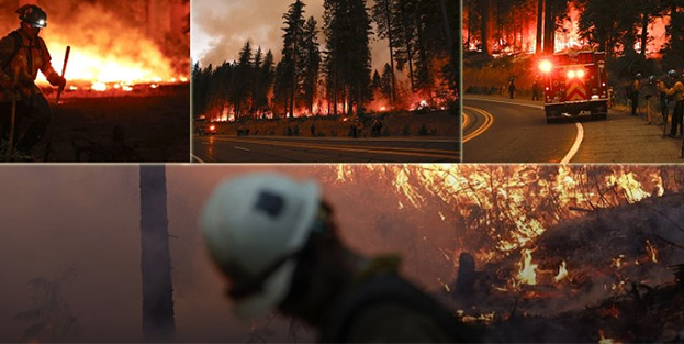 ABD cehennemi yaşıyor! Tarihe geçti!