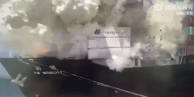 ABD Çin'i vurdu mu? Dehşete düşüren görüntü