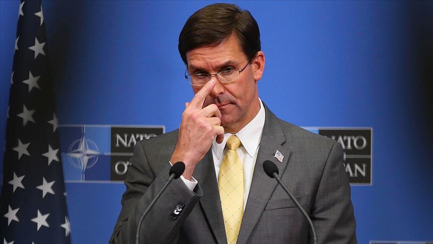 ABD Deniz Kuvvetleri Sekreteri Esper'in isteği üzerine istifasını verdi