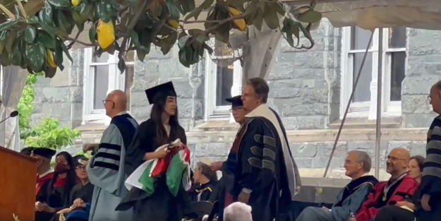 ABD Dışişleri Bakanı Blinken'a şok! Üniversite öğrencisi böyle madara etti