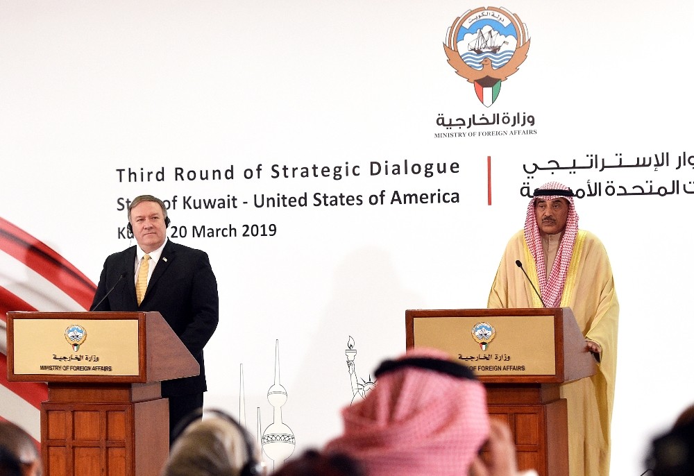 ABD Dışişleri Bakanı Pompeo Kuveyt’te 