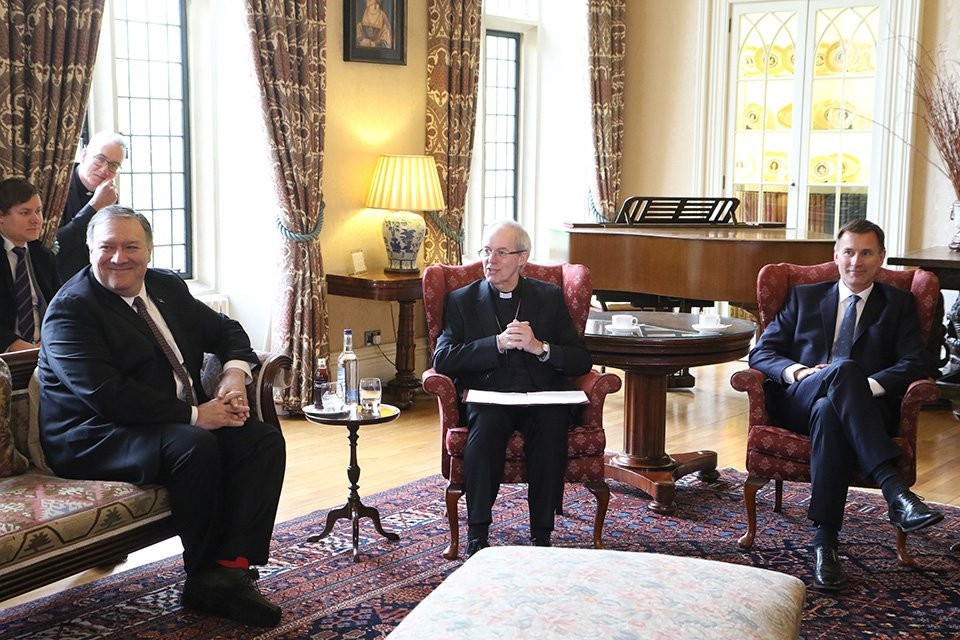 ABD Dışişleri Bakanı Pompeo, Londra’da 