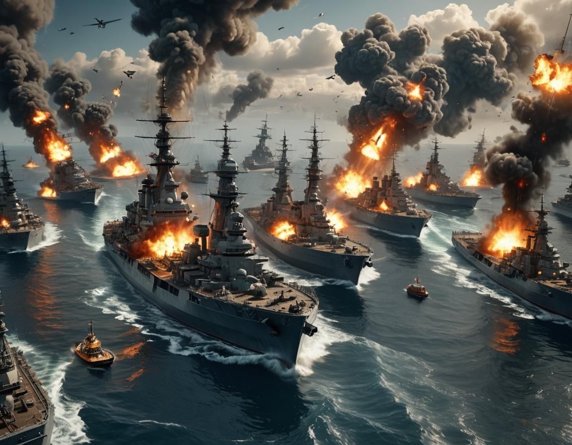 ABD Donanması Bahreyn’de Şoka Uğradı: Korku dolu anlar kamerada