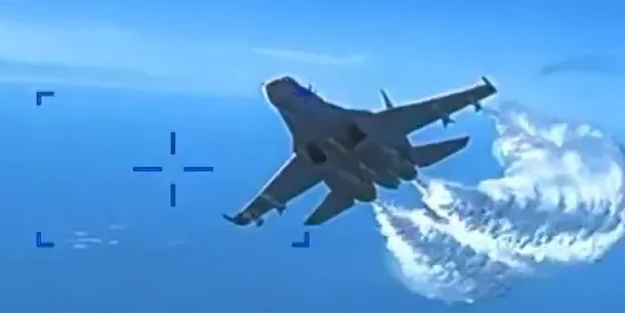 ABD duyurdu! Rus Su-27 ile MQ-9 geriliminde yeni gelişmeyi ilan etti: Yeni görüntü ortaya çıktı
