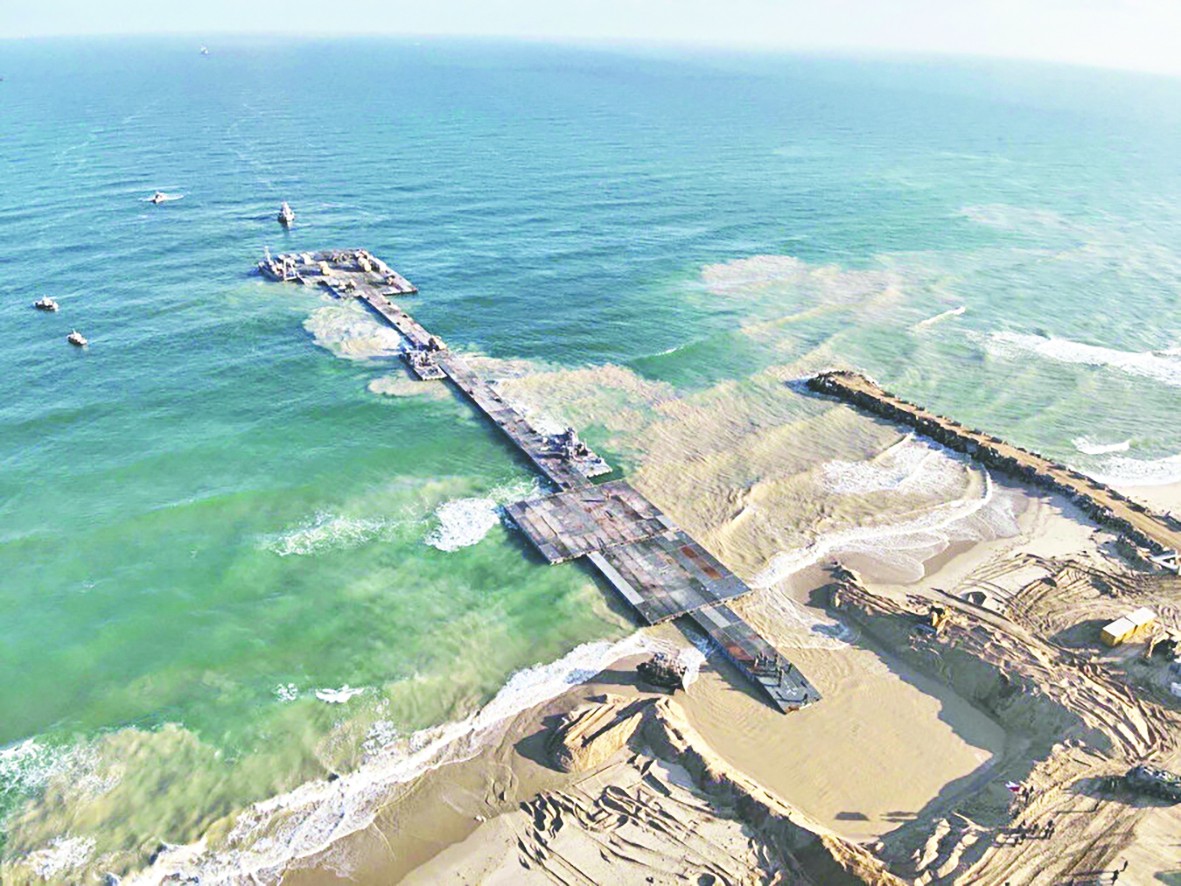 ABD, fiyaskoya dönen iskeleyi kaldırıyor