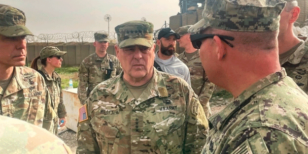 ABD Genelkurmay Başkanı Milley Suriye'de YPG/PKK ile görüştü!