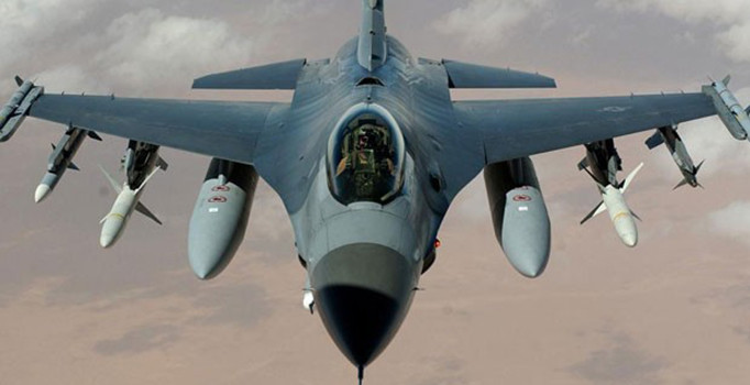 ABD Hava Kuvvetlerine ait F-16 düştü