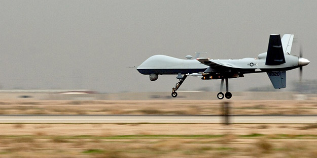 ABD İHA'ları Fırat Kalkanı Bölgesi'nde