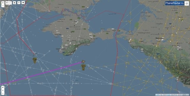 ABD İHA’ları Rus sınırlarında görüldü