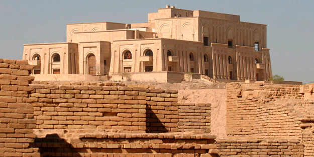 ABD karargah olarak kullanmıştı! Saddam Hüseyin'in Babil’deki sarayı müze olacak