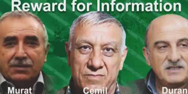 ABD Karayılan'ın başına 5 milyon dolar ödül koydu!