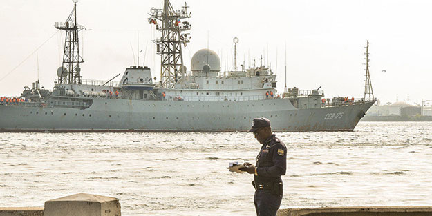 ABD kıyılarında keşif yapan gemi ortalığı karıştırdı! Jet açıklama geldi