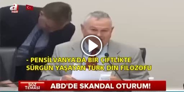 ABD Kongresi, FETÖ’ye kucak açtı!