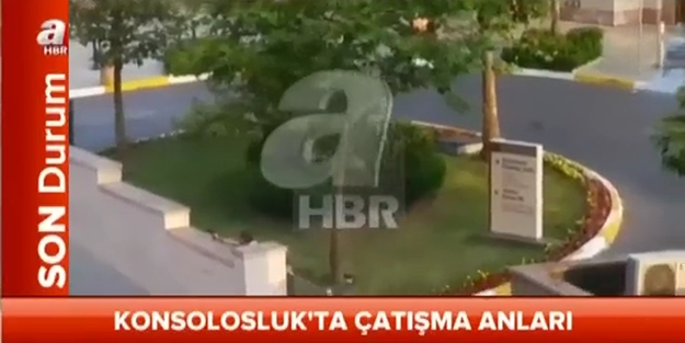 İşte an be an çatışma anı! - VİDEO