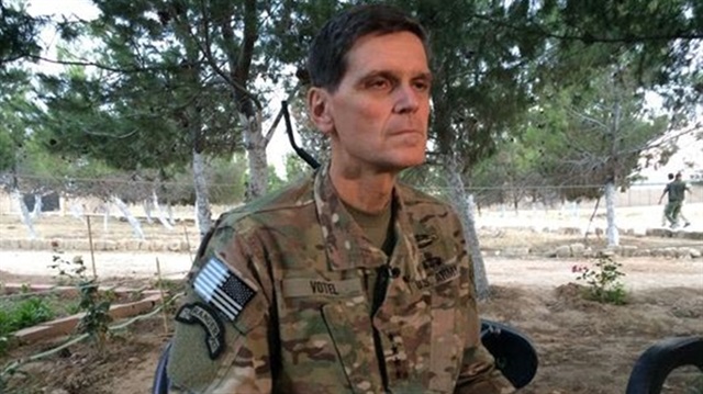 ABD Merkez Kuvvetler Komutanı'ndan YPG'ye ziyaret