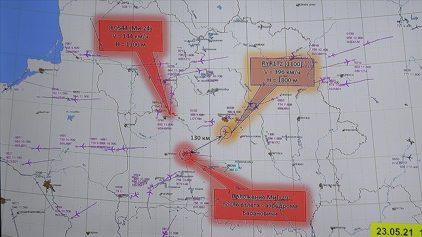 ABD, muhalif ismin gözaltına alındığı 'zorunlu iniş' nedeniyle tepki gösterdiği Belarus ile seyahatleri yasakladı