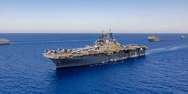 ABD neyin peşinde? CIA'den sonra şimdi de İsrail'i korumaya gelen savaş gemisi Türk sularına girdi