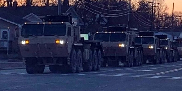 ABD ordusu sokağa indi! Koronavirüs salgını sonrası harekete geçtiler