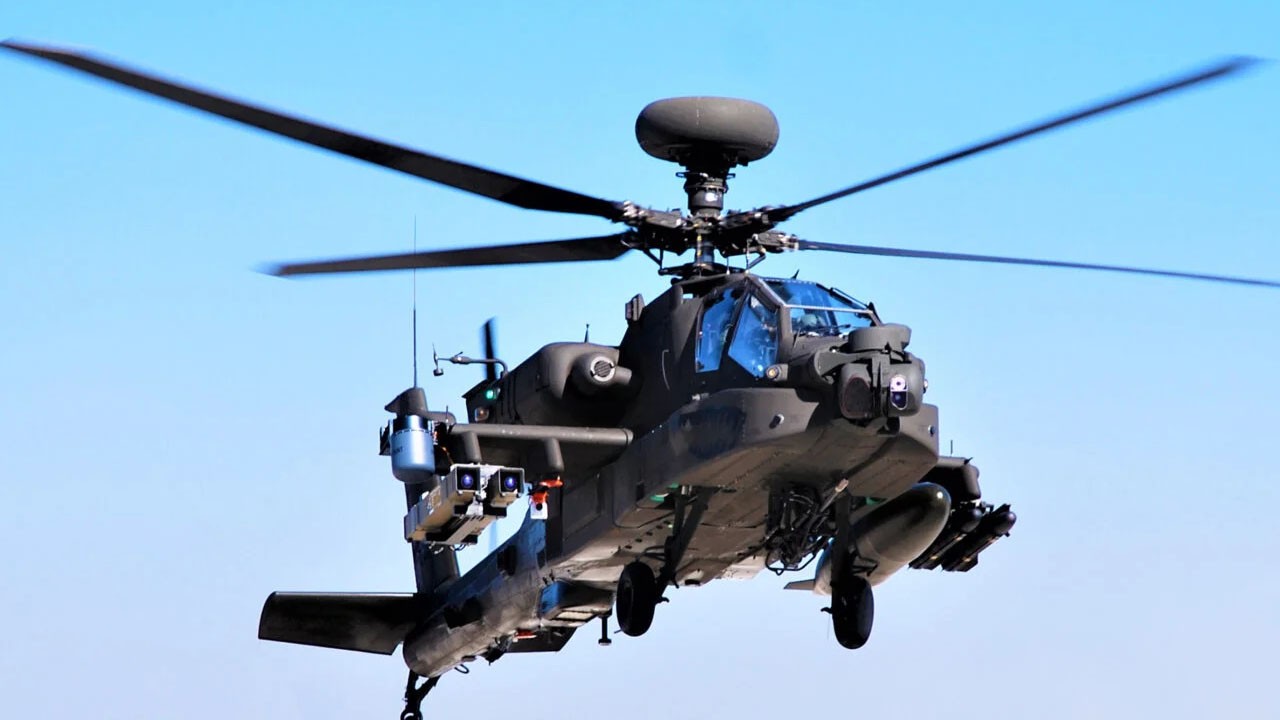 ABD Ordusu'na ait AH-64 Apache İsrail üretimi füze ile Irak’ta