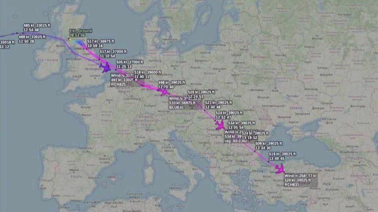 ABD Ortadoğu'ya askeri yığınak yapıyor! Onlarca askeri uçak gönderildi!