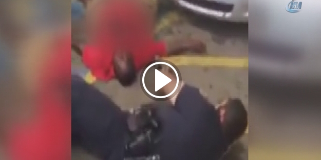 ABD polisi siyahi gence kurşun yağdırdı