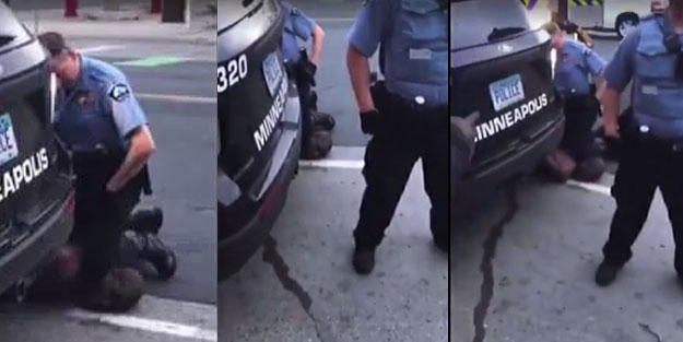 ABD polisinden vahşet! Şüpheliyi boğarak öldürdüler