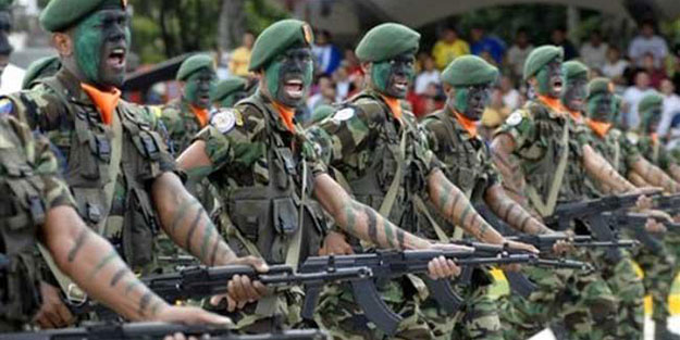 “ABD tehdidine karşı” askeri tatbikat