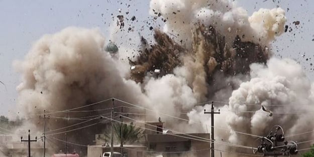 ABD, Telafer'de hastane bombaladı