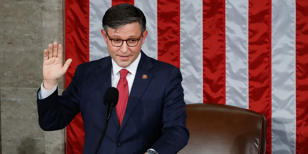 ABD Temsilciler Meclisi Başkanı Johnson'dan alçak sözler: Siyonist rüya gerçeğe dönüştü