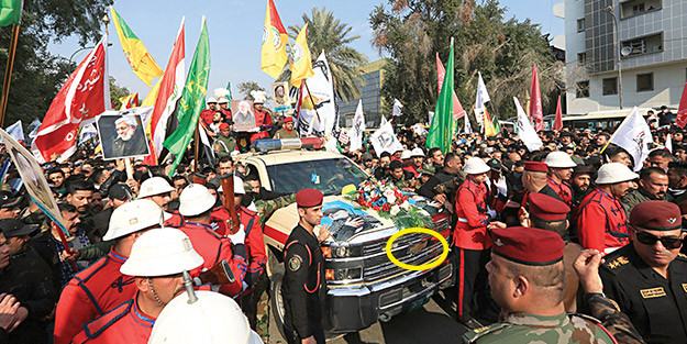 ABD terörüyle öldü ABD aracıyla taşındı