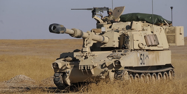 ABD Türkiye sınırına zırhlı araçlarını konuşlandırdı