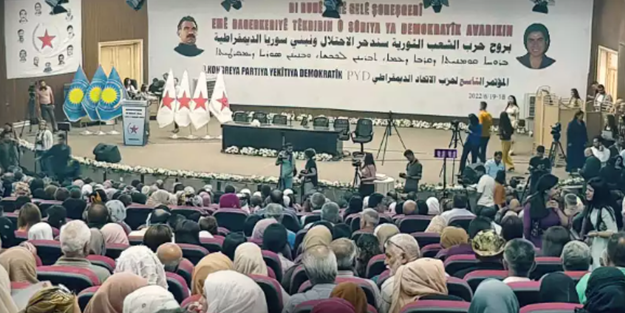 ABD ve Avrupa buna ne diyecek? YPG'nin kongresinde skandal görüntüler