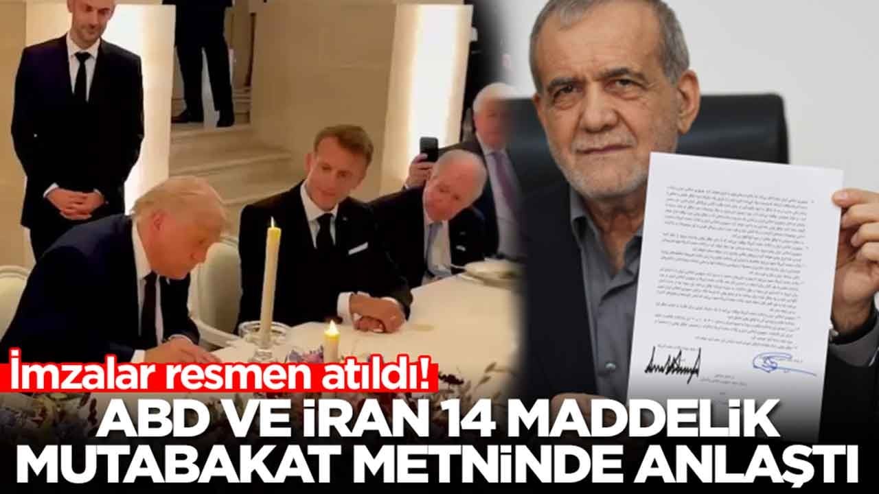 ABD ve İran 14 maddelik mutabakat metninde anlaştı: İmzalar resmen atıldı
