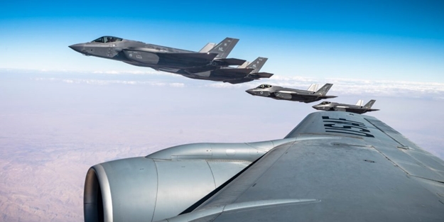 ABD ve İsrail'den dikkat çeken 'F-35' tatbikatı! F-16'lar düşman seçildi