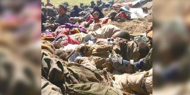 ABD ve YPG'den vahşi katliam! Yüzlerce sivili öldürdüler