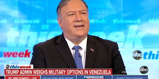 ABD Venezuela'ya askeri harekatı açıkladı! TV'de skandal ifadeler